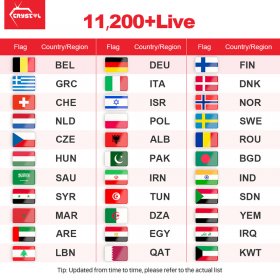 12 Months 4K Crystal IPTV Subscriptionfor IPTV Smarters Pro Smart M3u Android XXX IPTV Free Trial