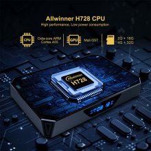 Set-top Box Android 14 X96Q pro+ Amlogic S905X5M BT5.0+ Octa-core ARM Cortex A55 Media Player 8K Voice wireless control