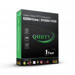 Code QHDTV 12 mois Abonnement IPTV Francais Arabe UK for Lxtream Player Smart IPTV M3u Player