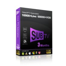 Meilleur Code Francais IPTV SUBTV Pour 3 Appareils 4K Sport Catch UP iptv Activation Code Free