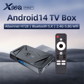 Set-top Box Android 14 X96Q pro+ Amlogic S905X5M BT5.0+ Octa-core ARM Cortex A55 Media Player 8K Voice wireless control