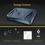 Set-top Box Android 14 X96Q pro+ Amlogic S905X5M BT5.0+ Octa-core ARM Cortex A55 Media Player 8K Voice wireless control