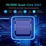 Android TV Box Quad Core ARM Cortex A55 RK3566 X98K PRO Support 2.4G and 5G BT5.0 1000M Ethernet IPTV smarters BOX
